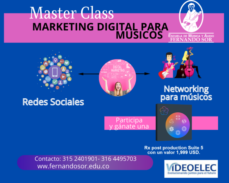 Marketing digital para músicos
